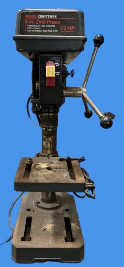 Sears/Craftsman 8-in. Drill Press -