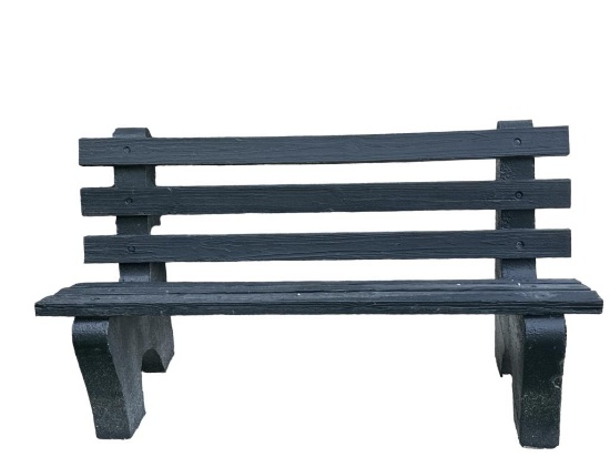 Wooden Outdoor Bench—Very Heavy--60" Long