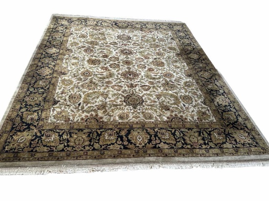 Hand Knotted Rug--11' 11 1/2" x 15' 5" including