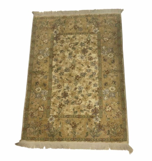 Ancient Inspirations Runner Rug - “Lotus Gold N