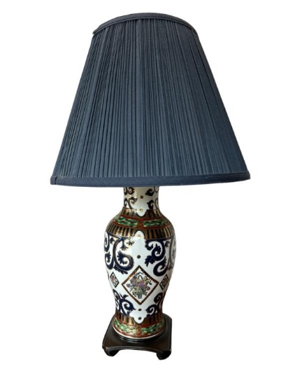 Ceramic Table Lamp - 28” to Top of Finial