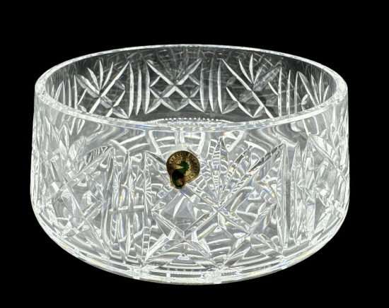 Waterford Crystal Bowl--8 5/8" Diameter, 4 3/4"