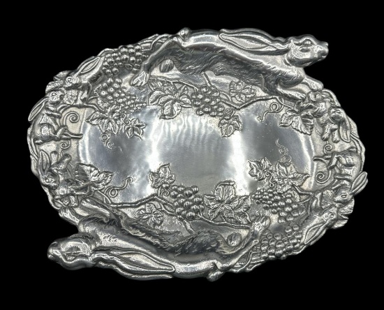 Arthur Court Bunny Tray--15" x 11 1/2"