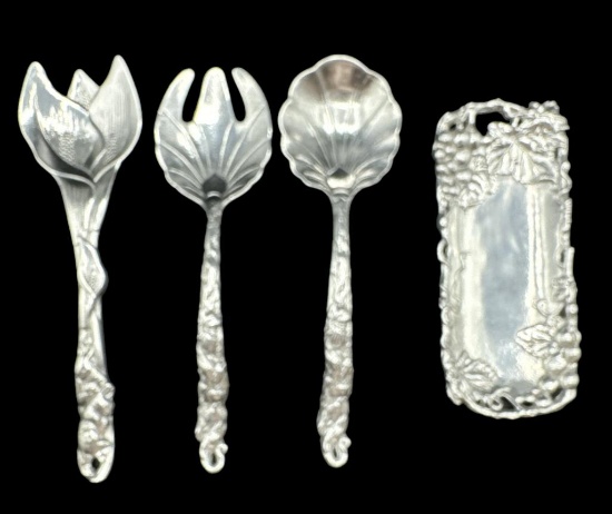 Arthur Court Serving Spoon and Fork 1990, 1991