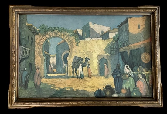 Framed and Signed Print “Potter of