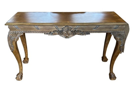 Sofa Table with Cabriole Legs