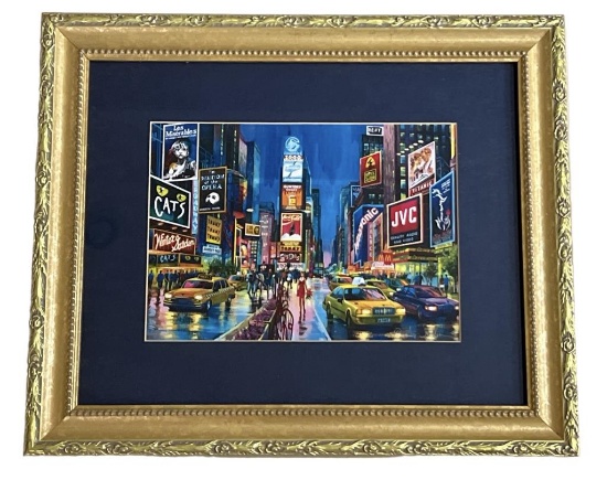 NYC Times Square Print—24” x 20”