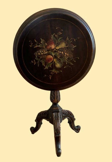 Tilt Top Wine Table--23" Diameter, 28" High with
