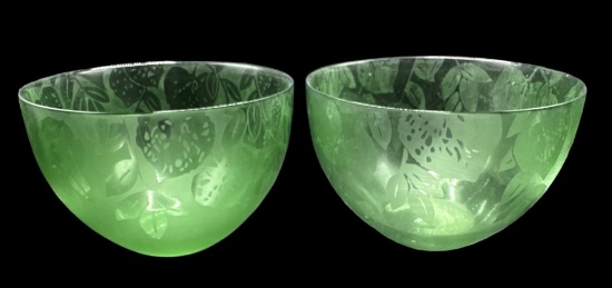 (2) Lenox Natures Impressions Embossed