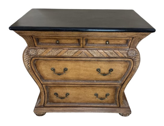 Black Solid Surface Top Chest—36 1/2” x 20 1/2”,