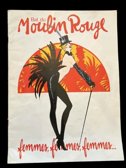 Vintage Moulin Rouge Program (1983)