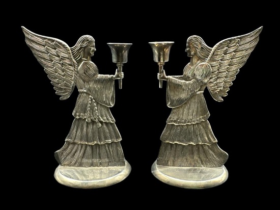 (2) Vintage 1990's International Silver Plated