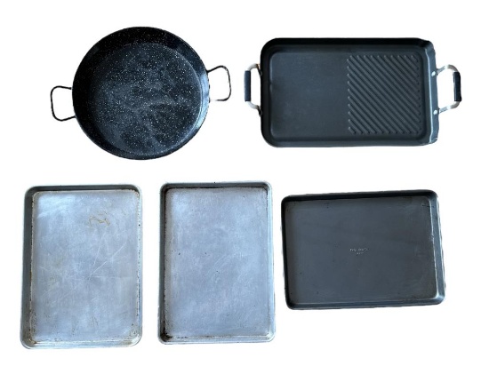 (4) Baking Pans
