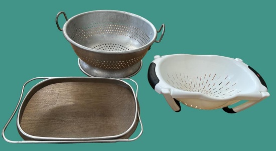 Assorted Colanders and Strainers