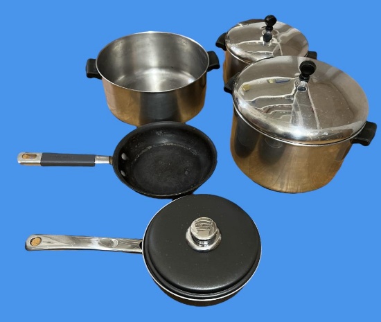 Assorted Farberware Cookware: 6 Qt. Aluminum