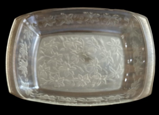 (4) Princess House “Fantasia” Glass Baking Dishes
