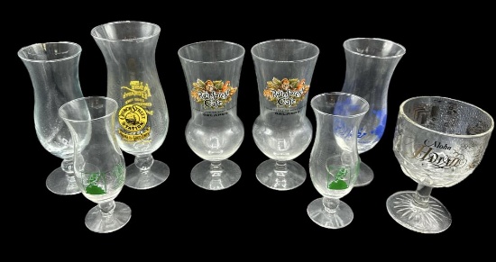Assorted Souvenir Glasses