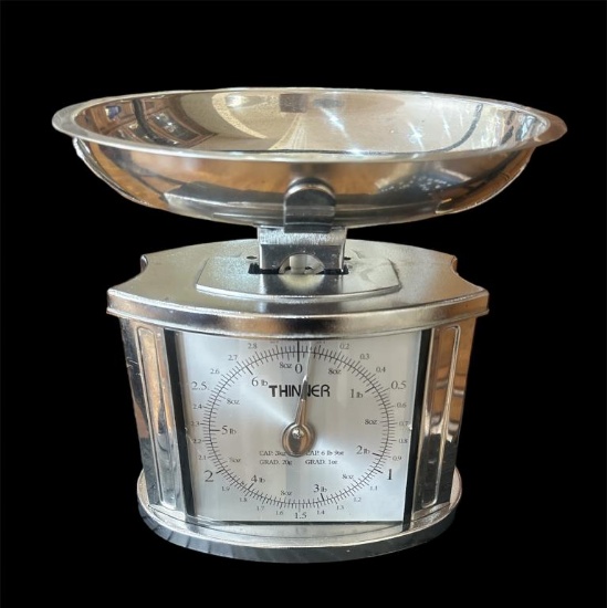 Vintage THINNER 6.5lb Kitchen Scale