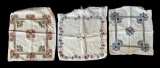 (3) Cross Stitch ( Tatreez) Pillow Covers