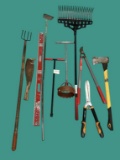 Assorted Long Handled Tools