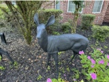 Metal Life Size  Outdoor Deer Figurine--40