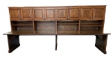 Custom Built Desk/Cabinet—11’ 11” x 3- 1”, 5’ 7” H