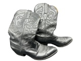 Lucchese Leather Men's Cowboy Boots, Size 10 1/2