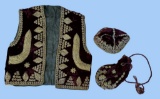 Vintage Palestinian Child’s Embroidered Vest, H