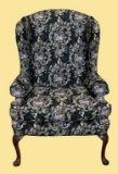 Queen Anne Style Wing Chair