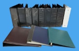 Assortment of 3 Ring Binders Including 4”, 3”, Etc.