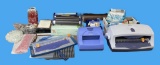 Assorted Laminating and Crafting Supplies