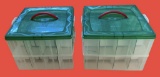 (2) Snapware Ornament Storage Containers