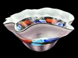 Viz Art Glass Hand Blown Table Top Center Piece