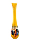 Viz Art Glass Hand Blown Vase--14 7/8 High