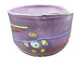 Viz Art Glass Hand Blown Bowl--5 3/4