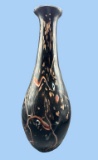 Viz Art Glass Hand Blown Vase--18 1/2