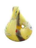 Viz Art Glass Hand Blown Vase, 15