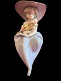 Lladro Figurine “Fragrant Bouquet Girl”, #5862,