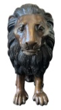 Bronze Lion Figure - 31 1/4