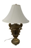 Gold Table Lamp--31 1/2
