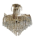 Crystal Chandelier-18 1/2” W