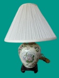 Ceramic Table Lamp - 20 1/2” H to Top of Finial