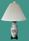 Ceramic Table Lamp - 26 1/2” to Top of Finial