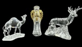 Assorted Lead Crystal Figurines: Swarovski C