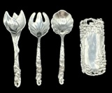 Arthur Court Serving Spoon and Fork 1990, 1991