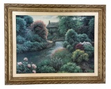 Signed Oil Painting in Gold Frame—Signed “Henry