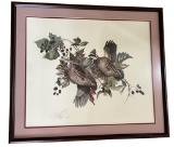 Framed, Matted, and Signed Limited Edition Print