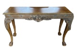 Sofa Table with Cabriole Legs