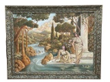 Signed and Framed Canvas Painting - 46 3/4” x 37”