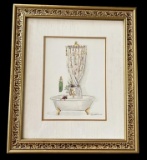 Framed, Matted, and Signed Peggy Abrams P